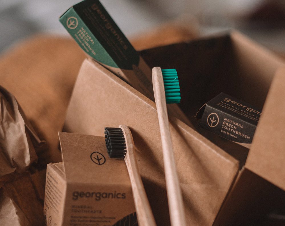 Sustainable Packaging Toothbrush